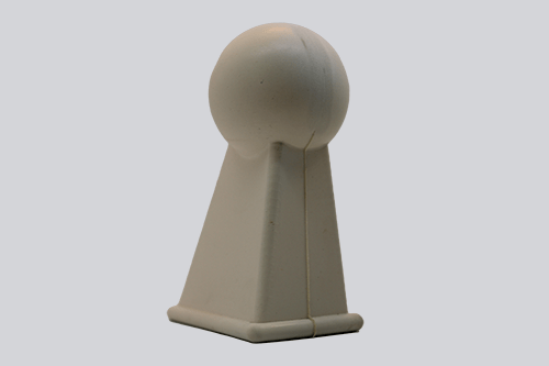 Boule blanche de protection grand modèle - L'Atelier Composite